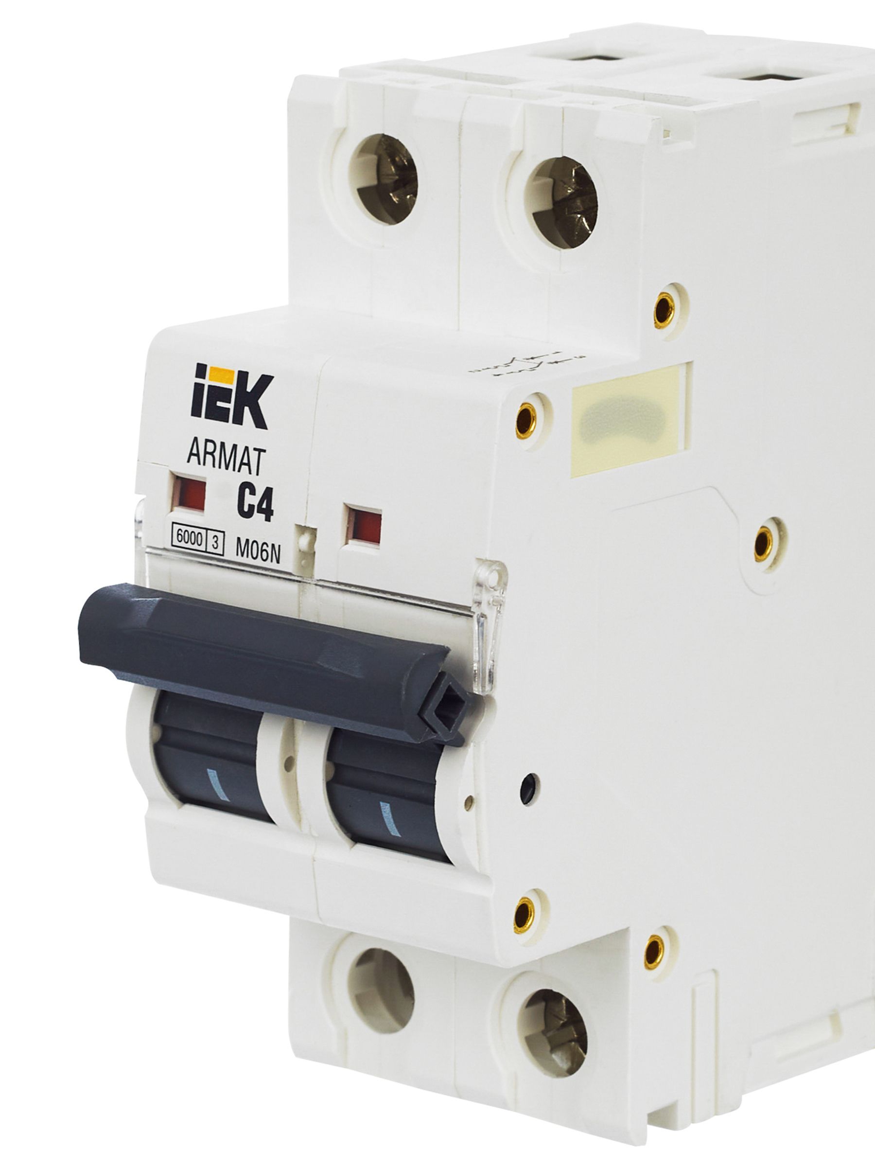             ARMAT Автоматтық ажыратқыш M06N 2P C 4А IEK    