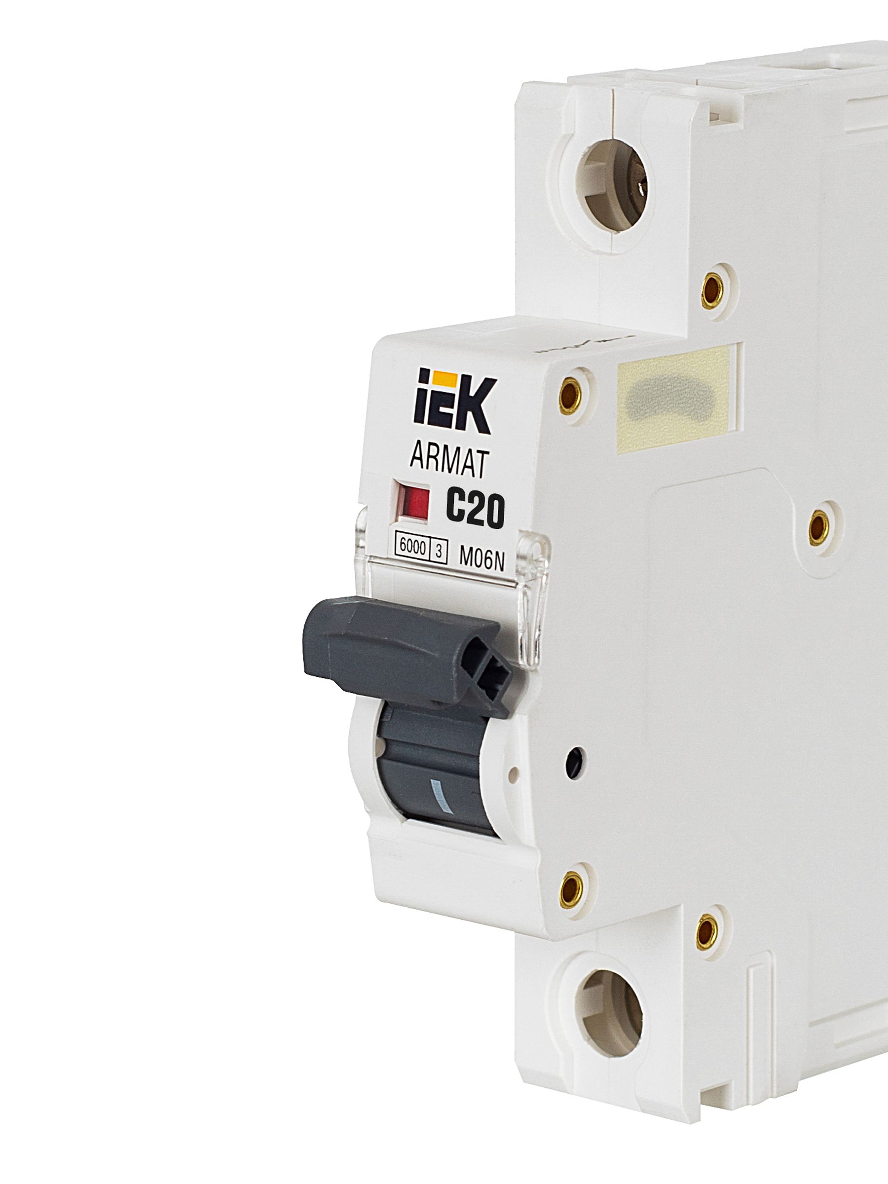             ARMAT Автоматты ажыратқыш M06N 1P C 20А IEK    