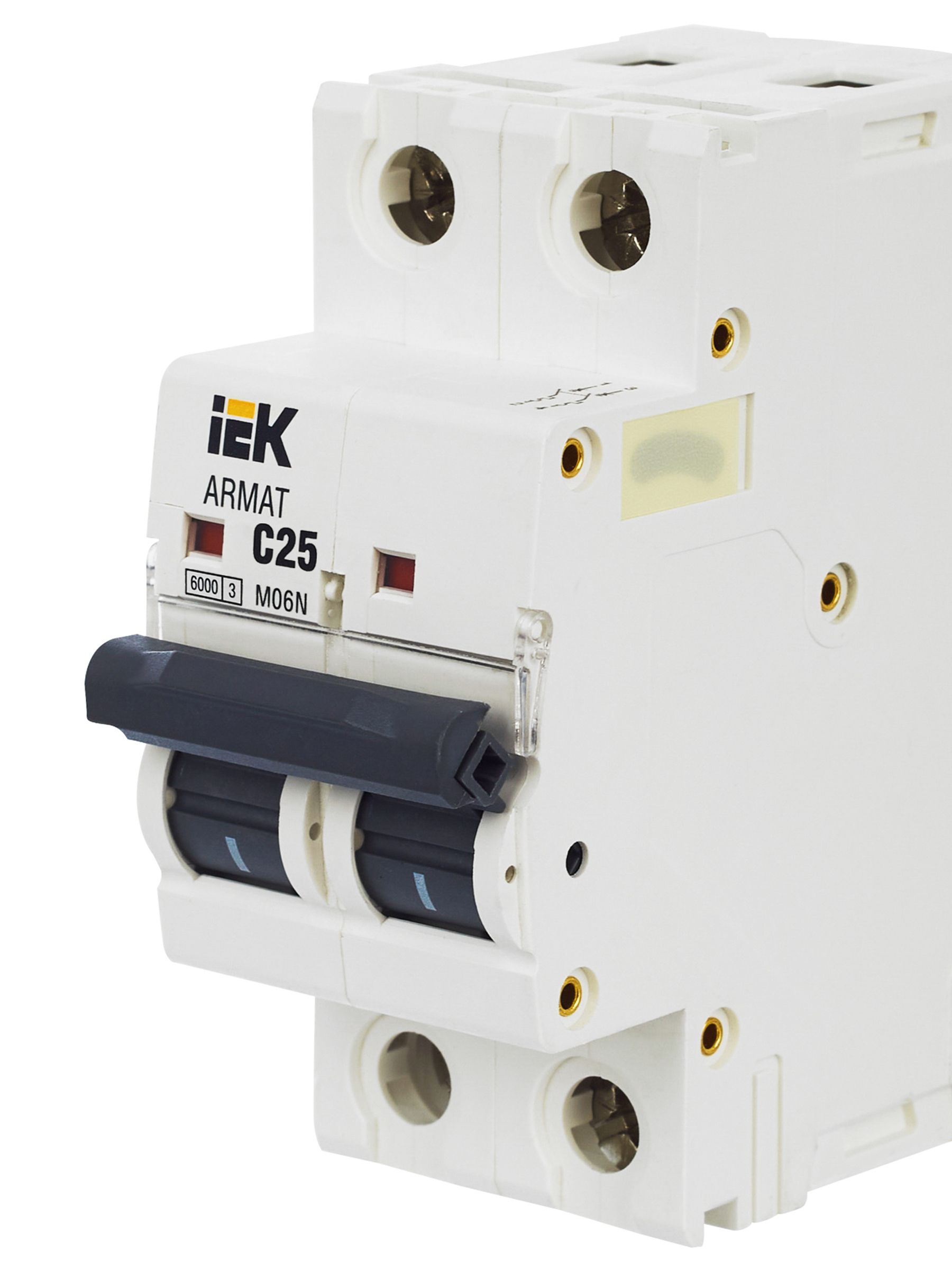             ARMAT Автоматтық ажыратқыш M06N 2P C 25А IEK    