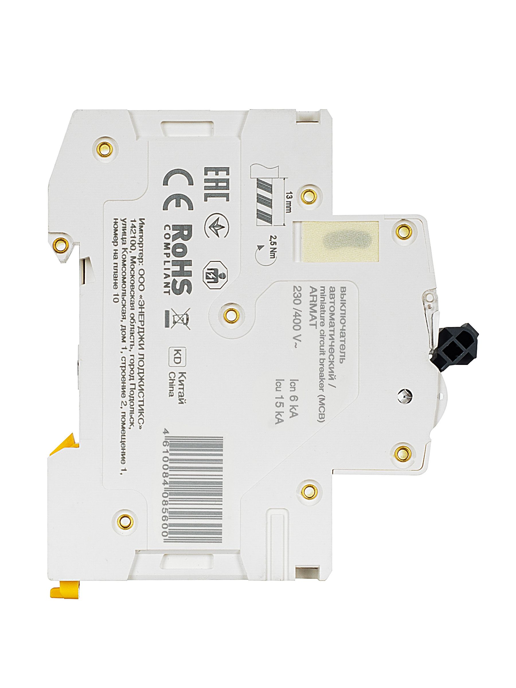             ARMAT Автоматты ажыратқыш M06N 1P B 6А IEK    