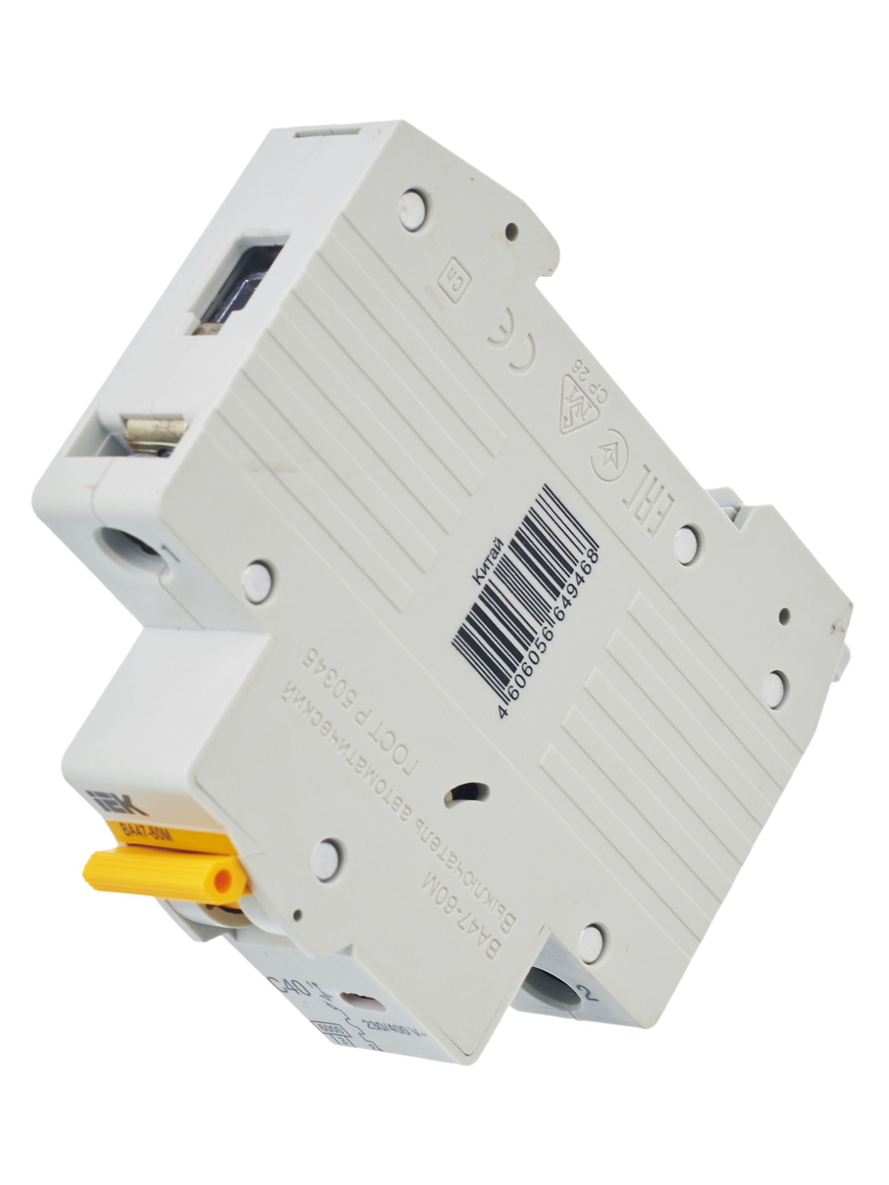             Автоматтық ажыратқыш ВА47-60M 1P C 40А 6кА ИЭК    