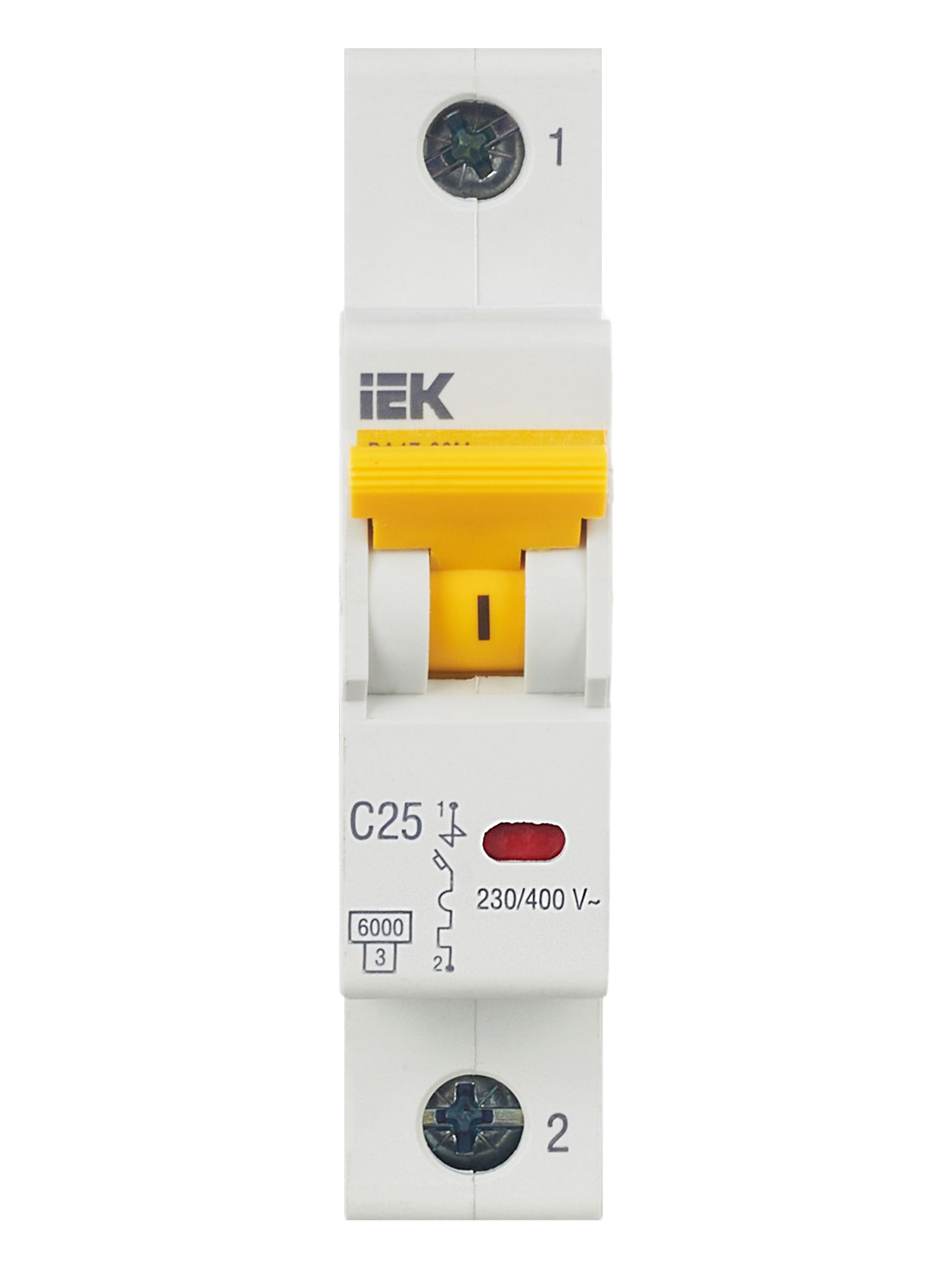             Автоматтық ажыратқыш 1Р ВА 47-60М 25А 6кА С ИЭК    