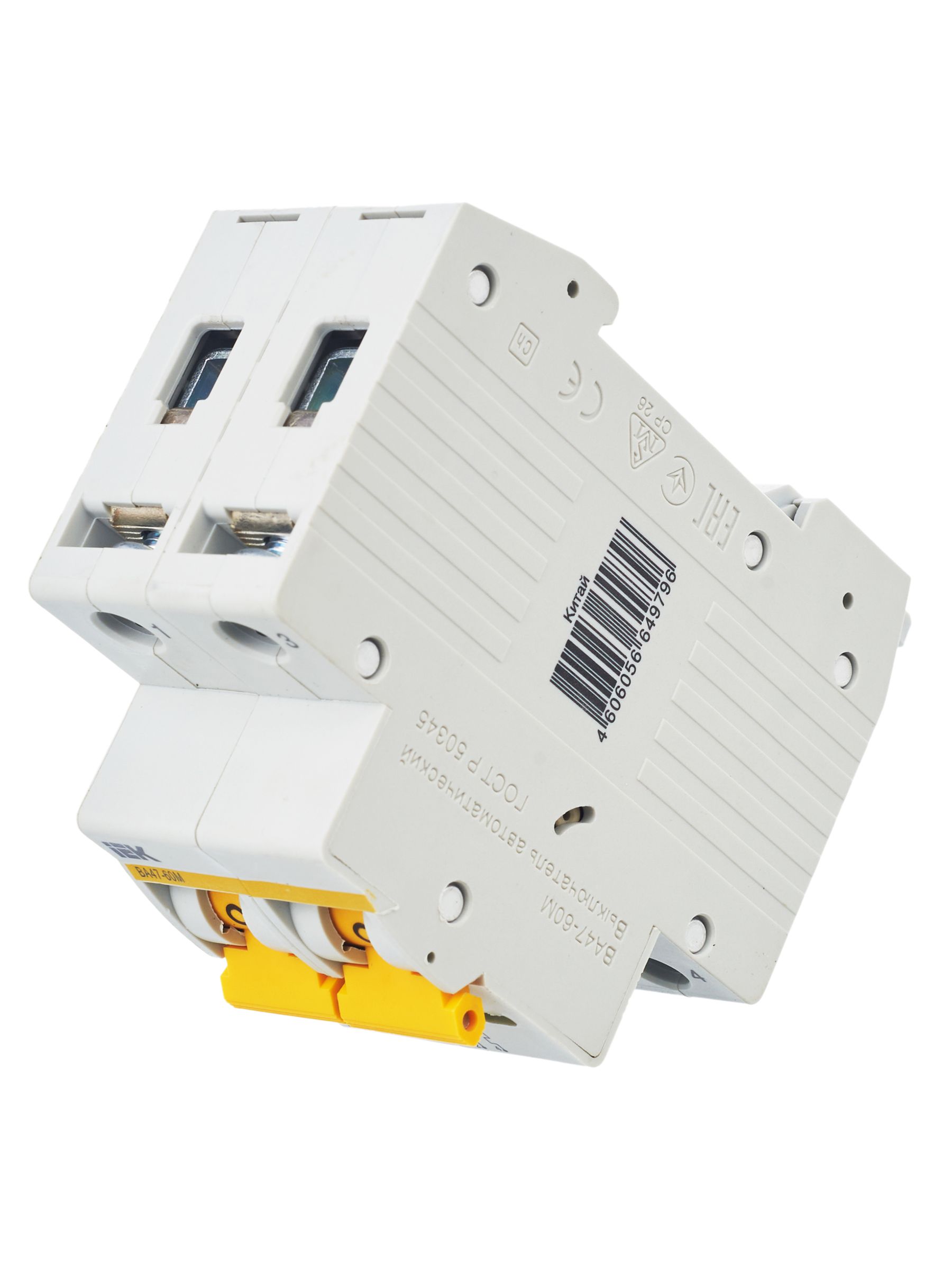             Автоматтық ажыратқыш 2Р ВА 47-60М 20А 6кА С ИЭК    