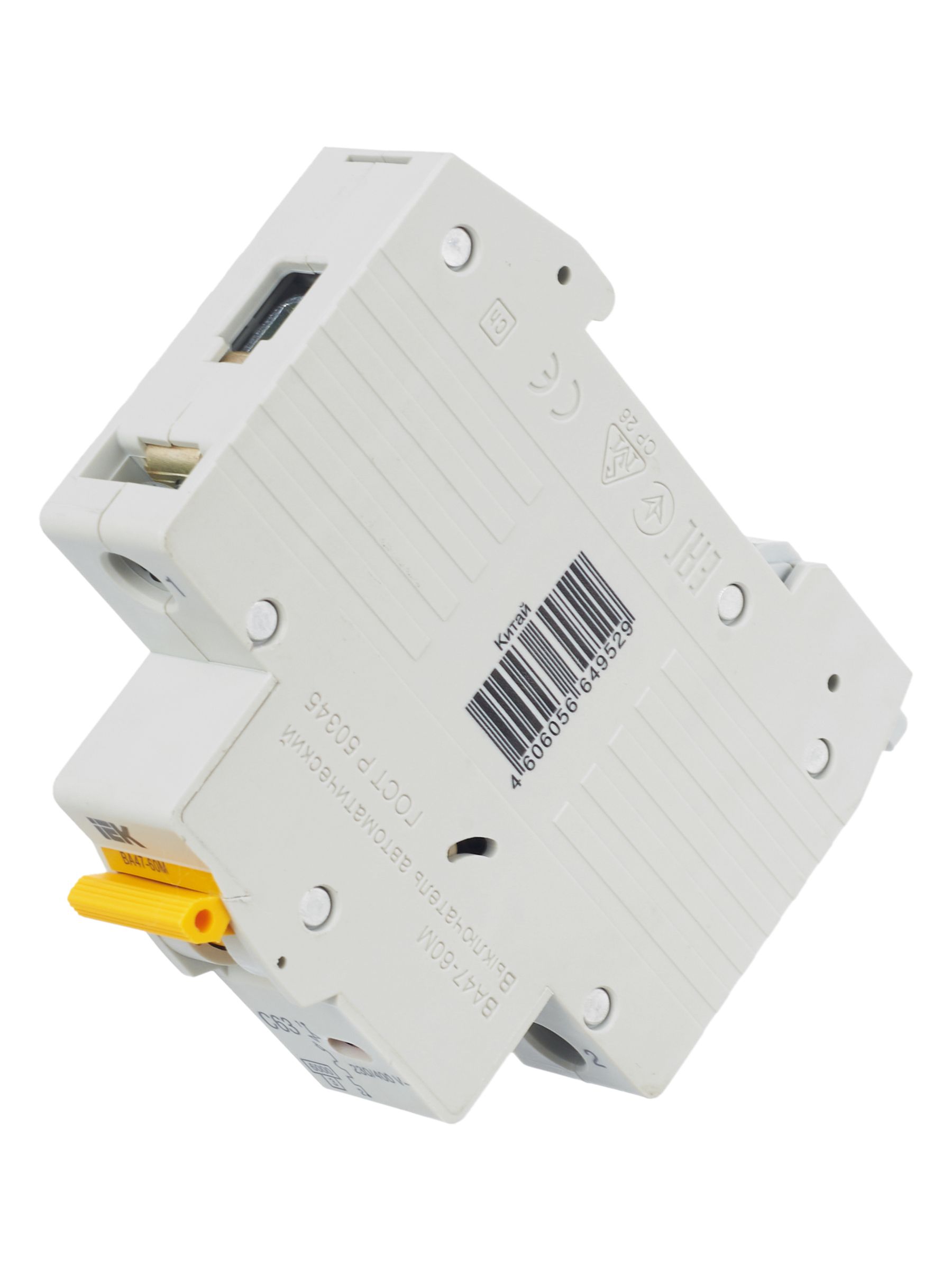             Автоматтық ажыратқыш 1Р ВА 47-60М 63А 6кА С ИЭК    