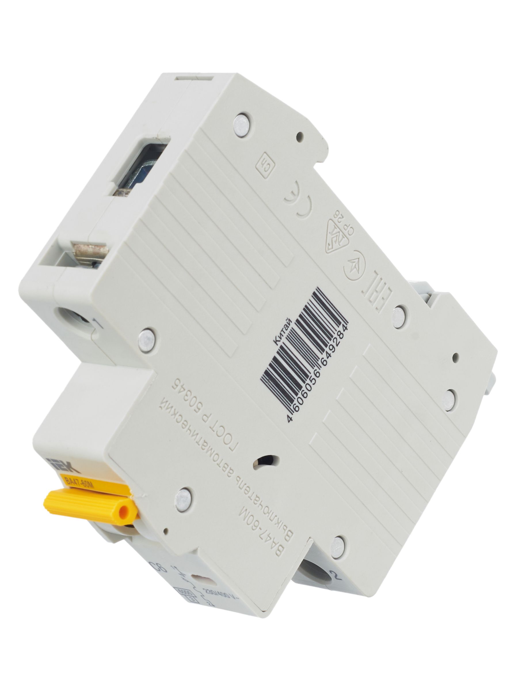             Автоматтық ажыратқыш 1Р ВА 47-60М 6А 6кА С ИЭК    