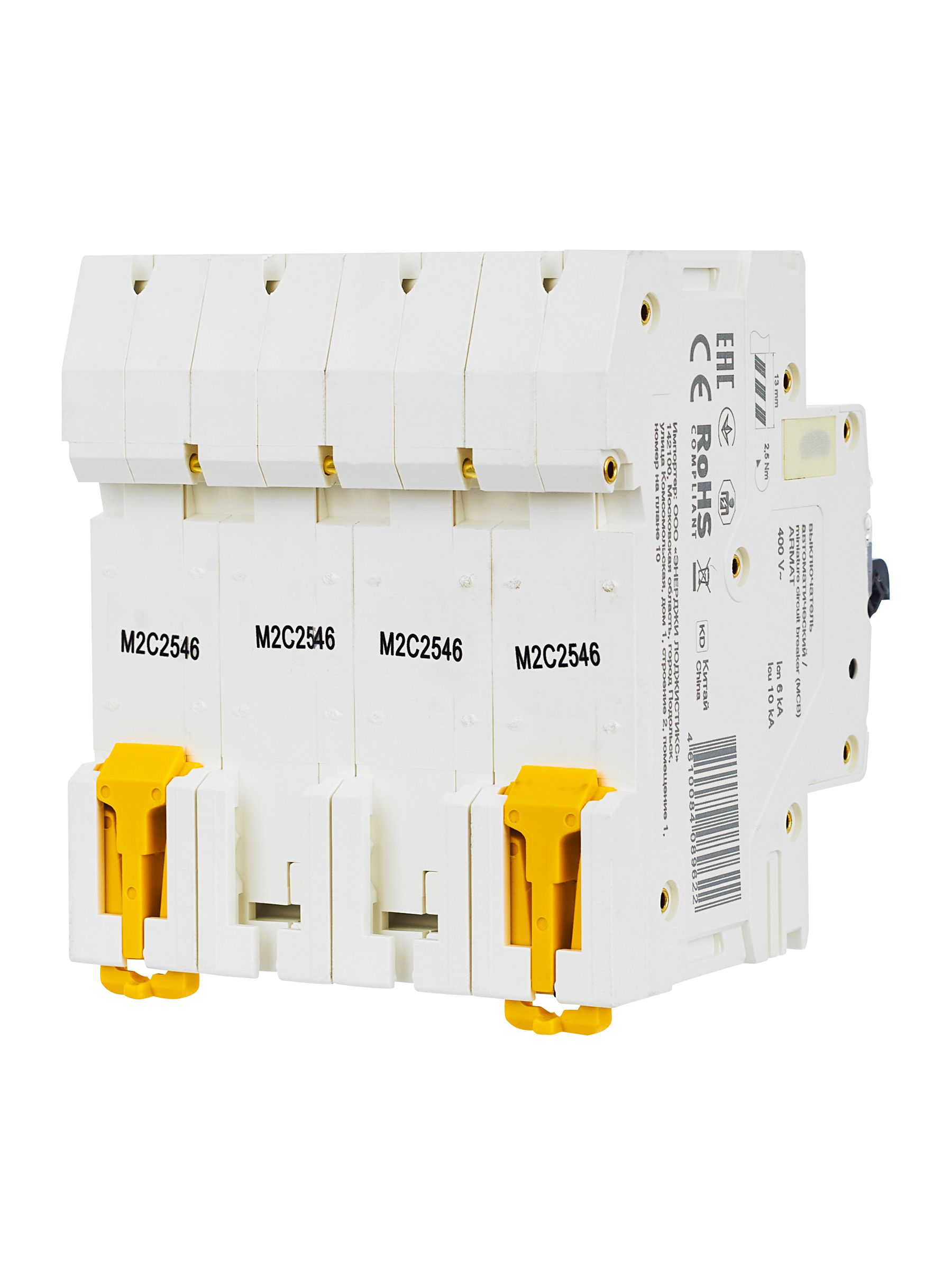             Автоматтық ажыратқыш M06N 4P C 25А  ARMAT ИЭК    