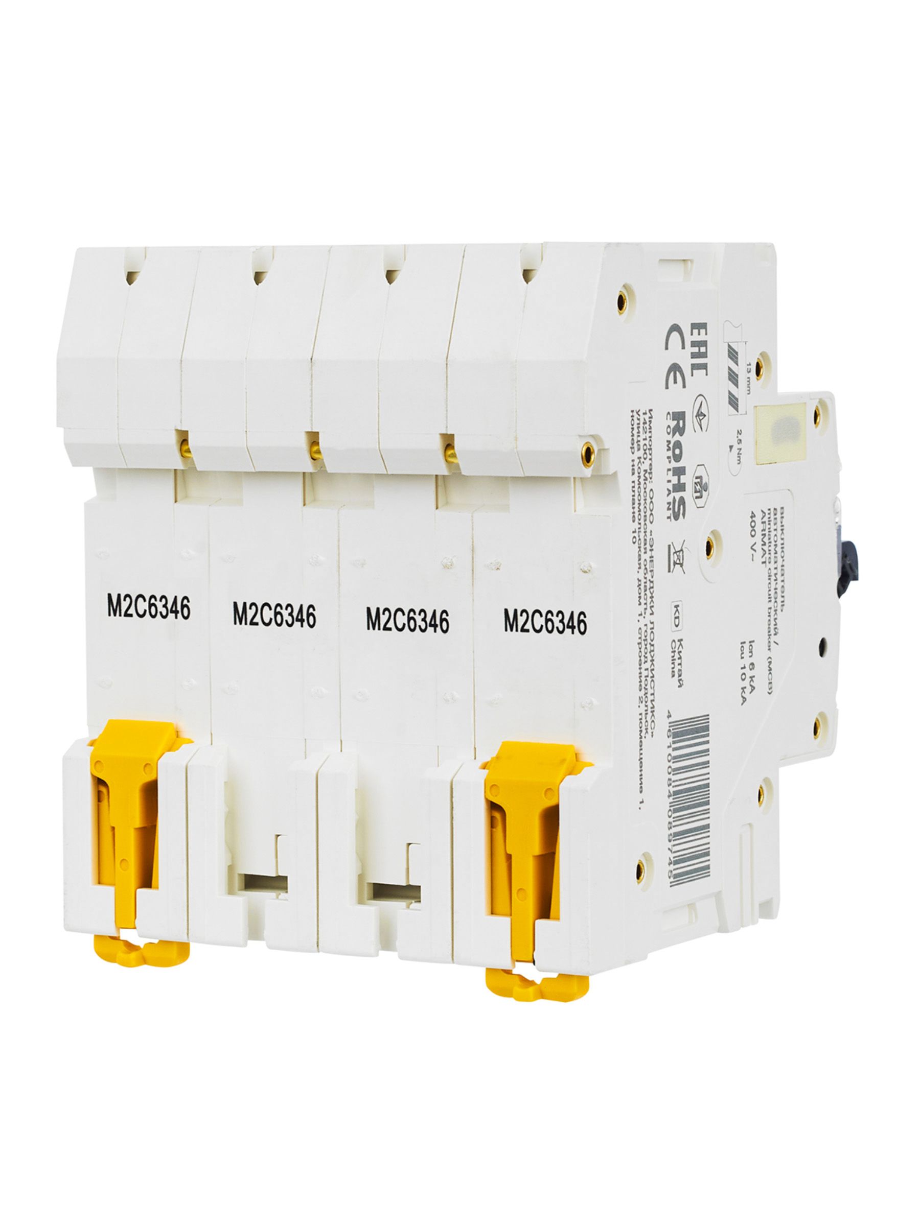             ARMAT Автоматтық ажыратқыш M06N 4P C 63А IEK    