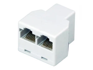 Двойник компьютерный UTP RJ-45(8P8C) (гнездо - 2 гнезда) REXANT 03-0103