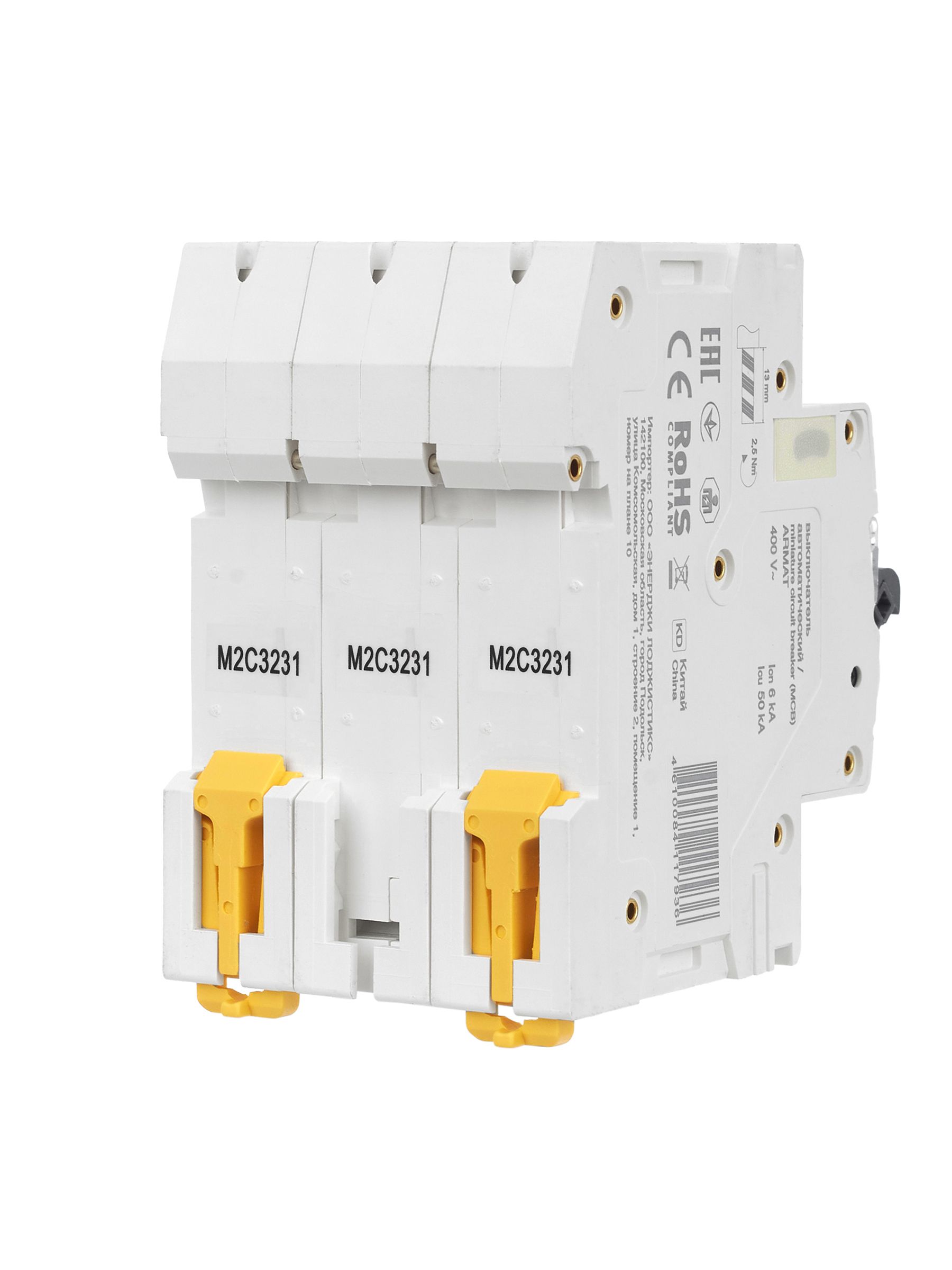             ARMAT Автоматтық ажыратқыш M10N 3P C 32А IEK    