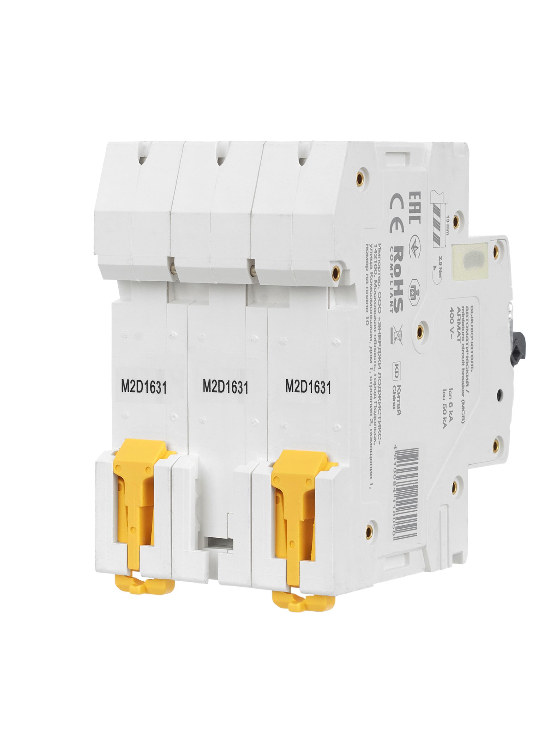             ARMAT Автоматтық ажыратқыш M10N 3P C 63А IEK    