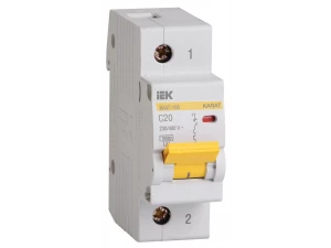 KARAT Автоматический выключатель ВА47-100 1P C 20А 10кА IEK
