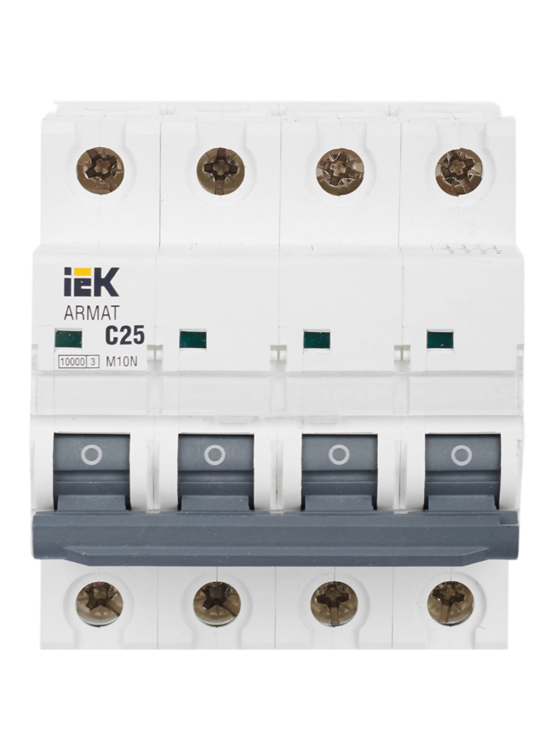             ARMAT Автоматтық ажыратқыш M10N 4P C 25А IEK    