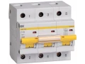             KARAT Автоматтық ажыратқыш ВА47-100 3P D сипаттама 10А 10кА IEK    