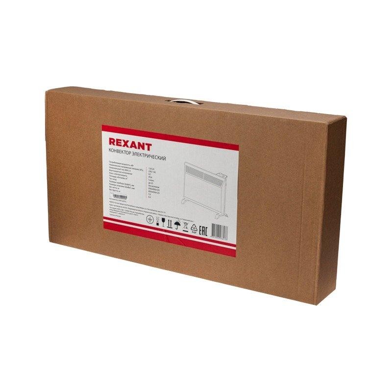             Электрондық термостаты бар электрлік конвектор, 2 кВТ, X-REXANT монолиті    