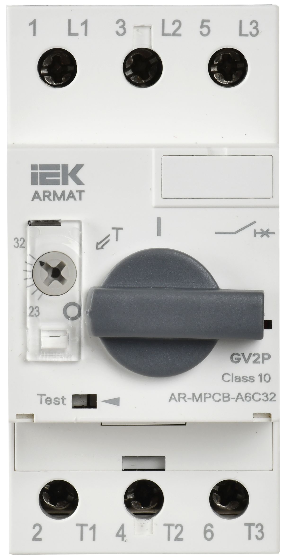             ARMAT Қозғалиқыш қорғанысы автоматты ажыратқышы A6 GV2P 23-32А IEK    