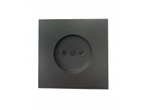 Розетка РС 16-1601 графит