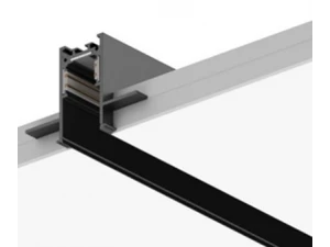 Шинопровод M-TRACK встраиваемый в гипсокартон черный 2М LEDAR