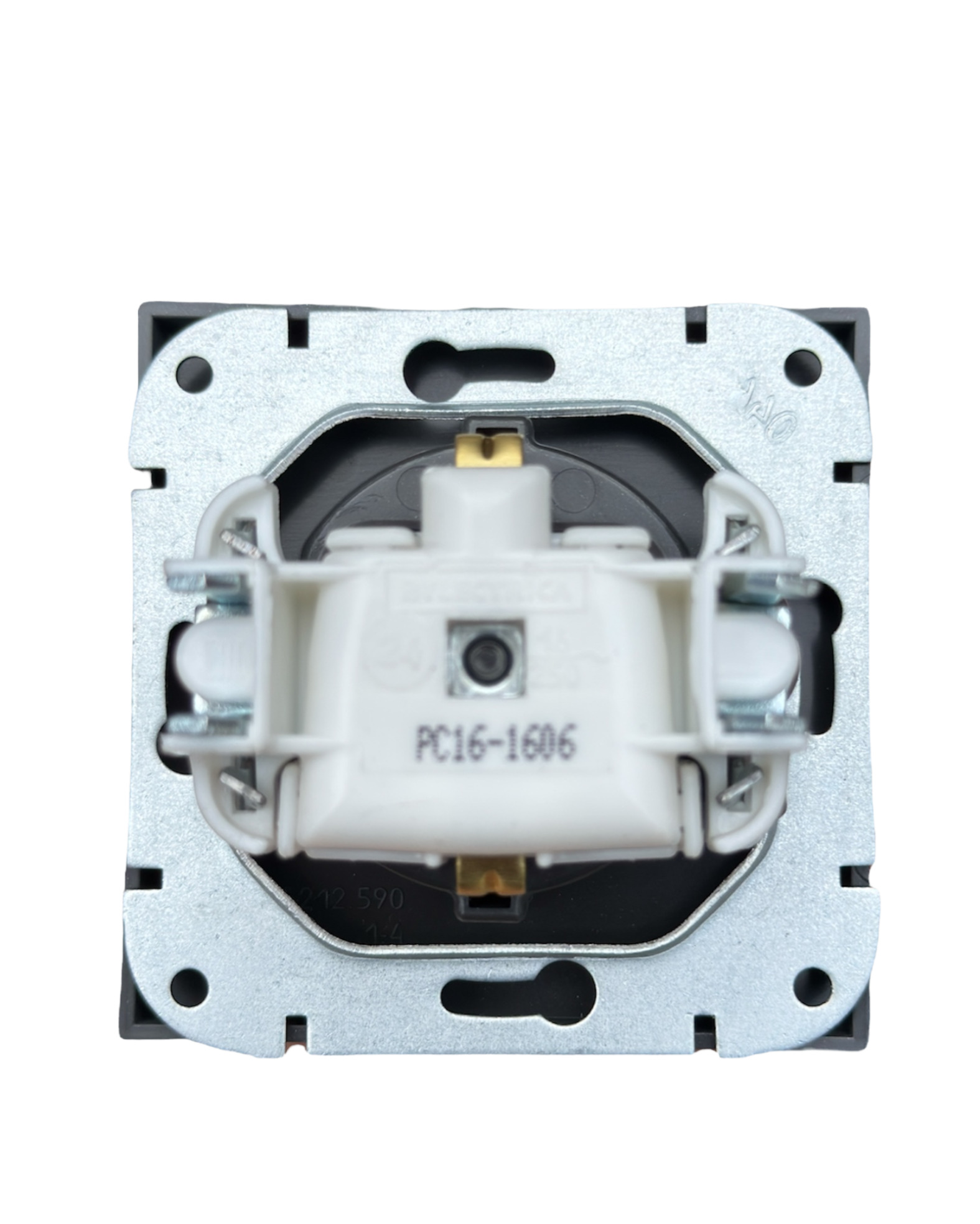 Розетка РС 16-1606 графит