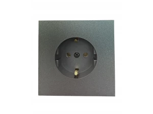 Розетка РС 16-1606 графит