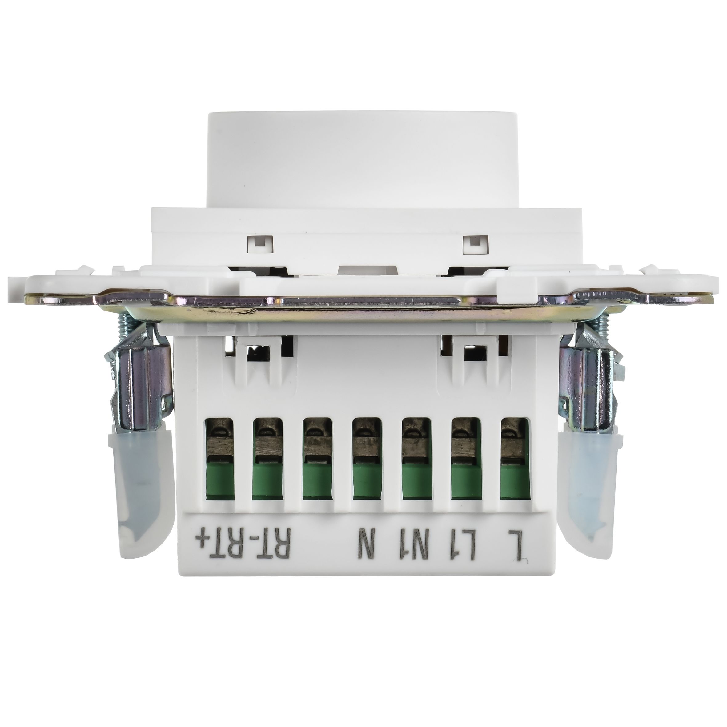             SKANDY Индикациясы бар электронды термостат SK-T01W арктикалық ақ IEK    