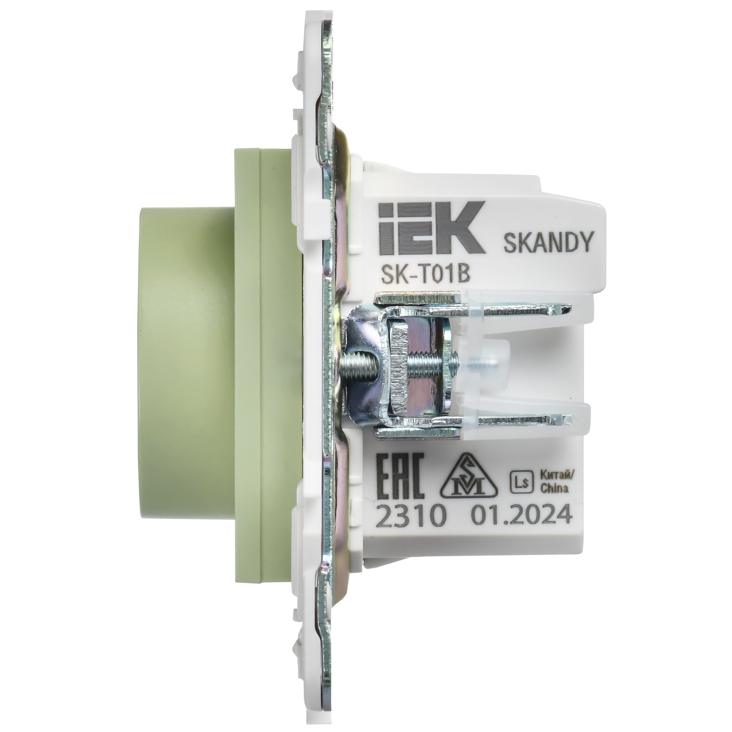             SKANDY Индикациясы бар электронды термостат SK-T01G жалбызды IEK    