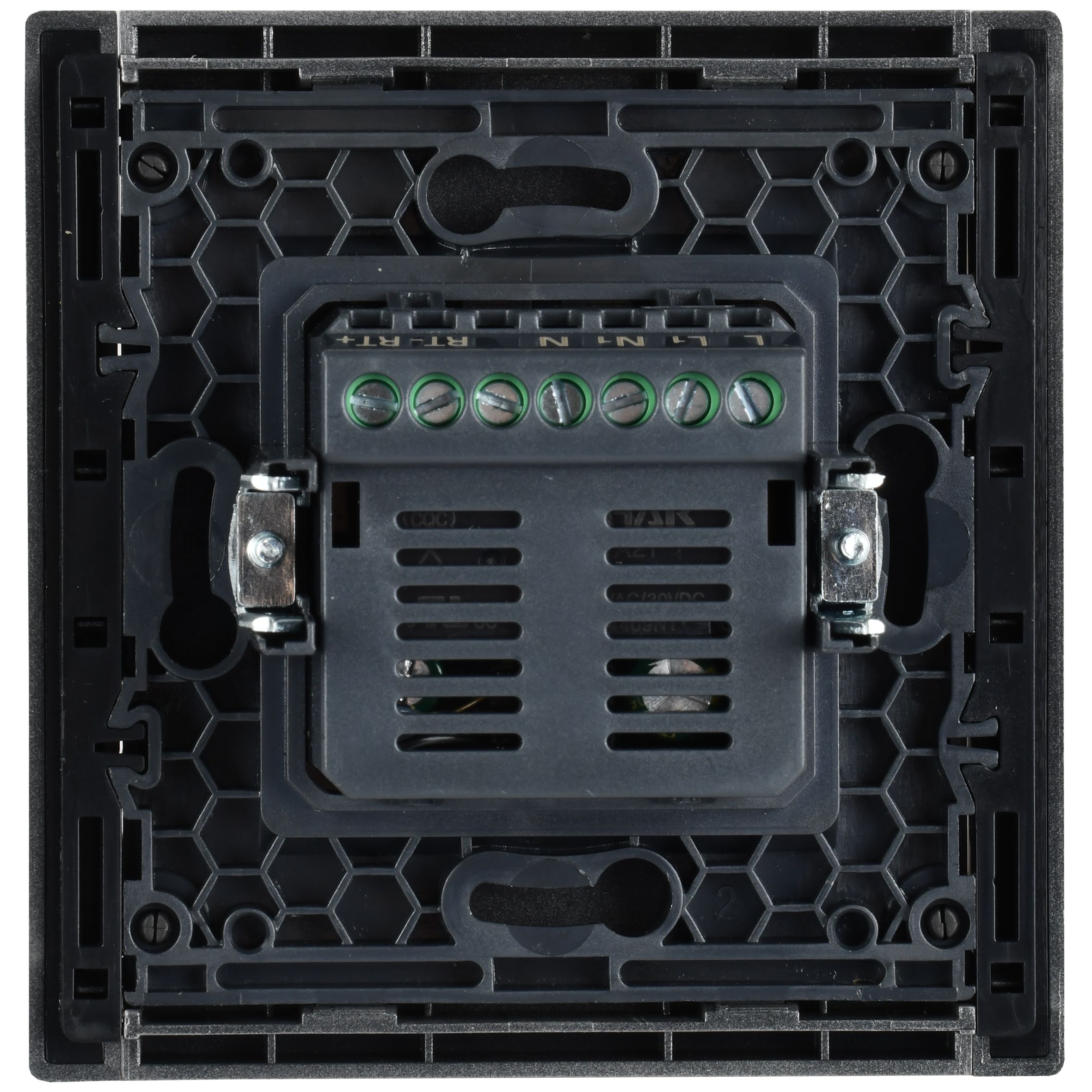             FORTE&PIANO Индикациясы бар электронды термостат FP552 болат IEK    