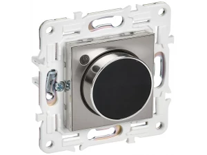 SKANDY Термостат электронный с индикацией SK-T01N металл никель IEK