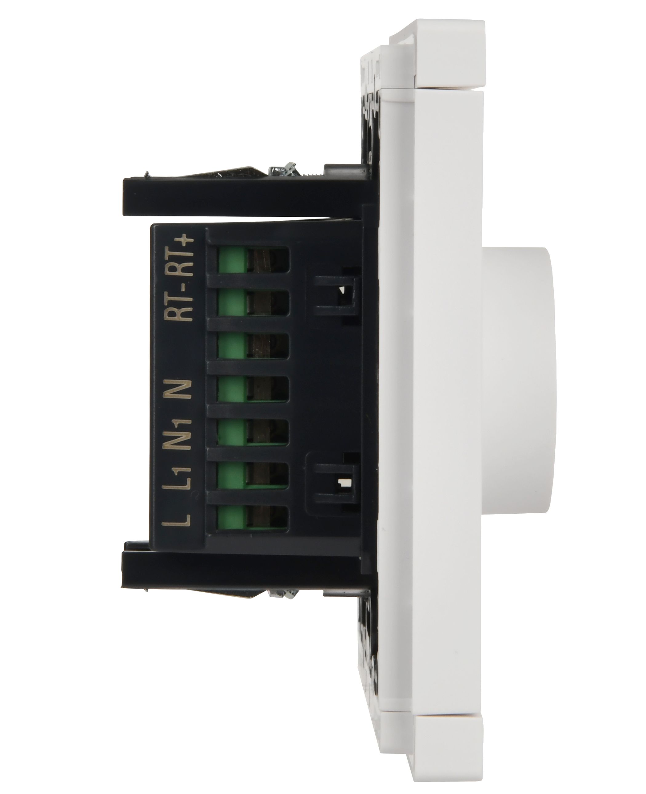             FORTE&PIANO Индикациясы бар электронды термостат FP252 ақ ИЭК    