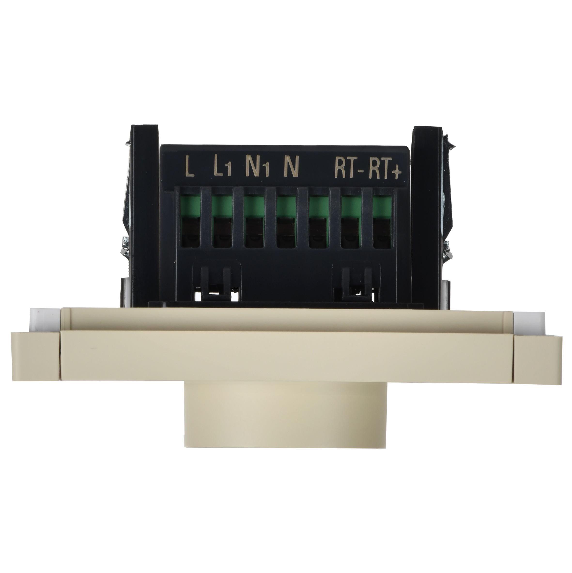             FORTE&PIANO Индикациясы бар электронды термостат FP452 ваниль ИЭК    