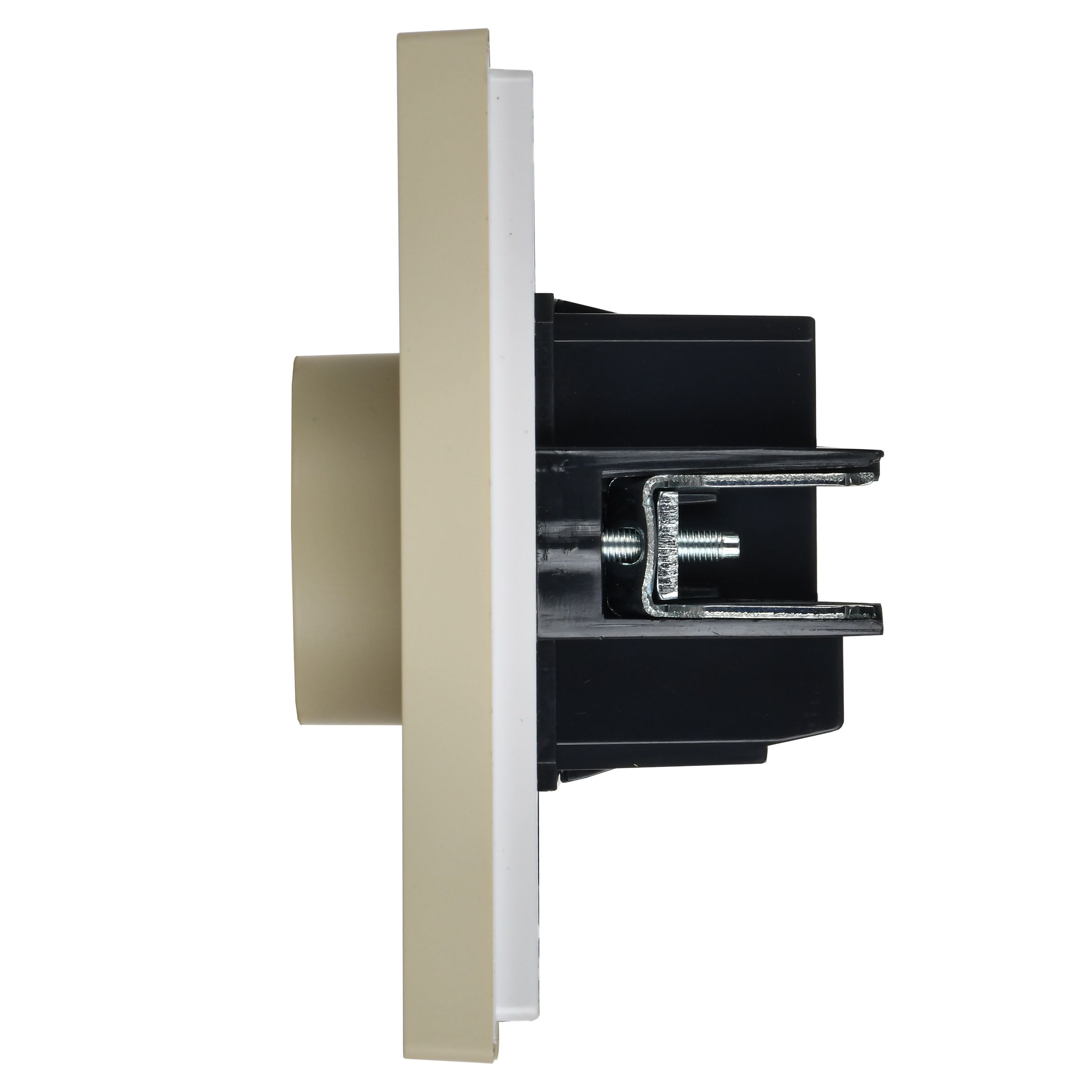             FORTE&PIANO Индикациясы бар электронды термостат FP452 ваниль ИЭК    