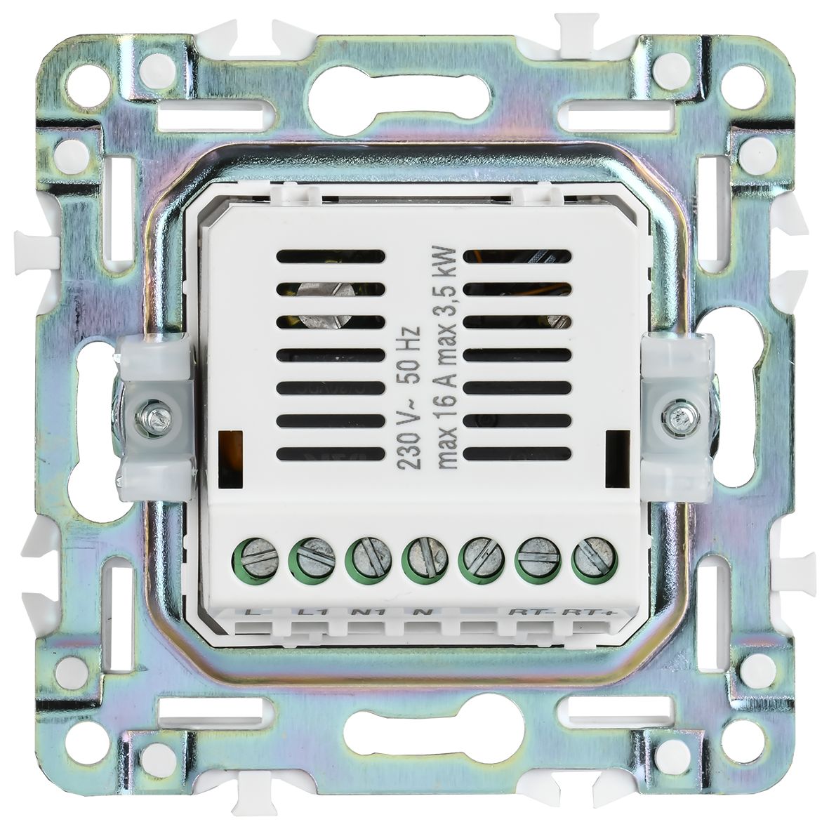             SKANDY Индикациясы бар электронды термостат SK-T01G графит IEK    