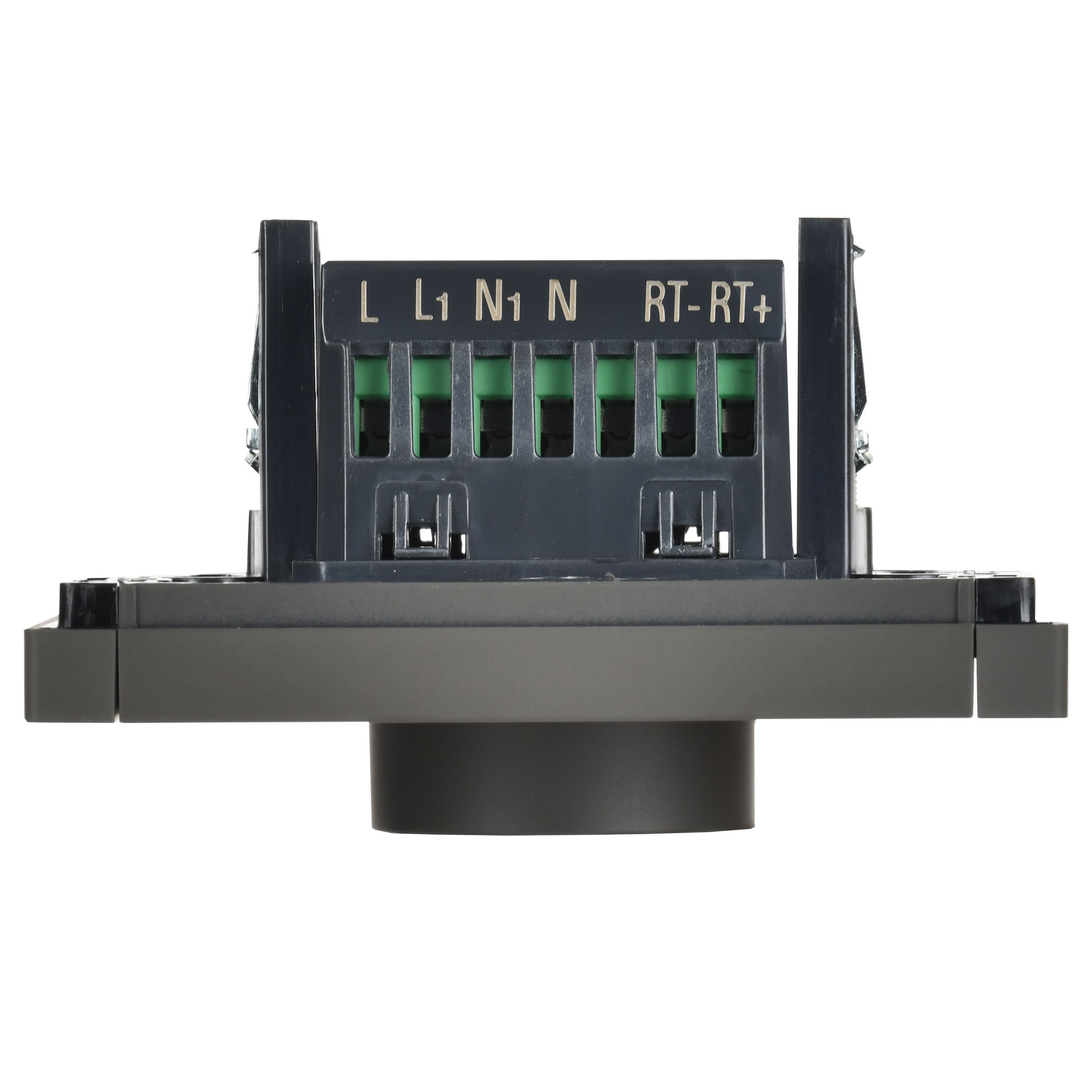             FORTE&PIANO Индикациясы бар электронды термостат FP352 сұр IEK    