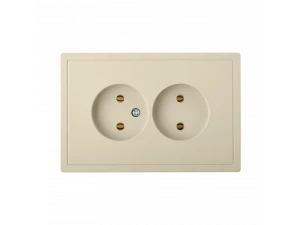 Розетка РС16-0641 бежевый
