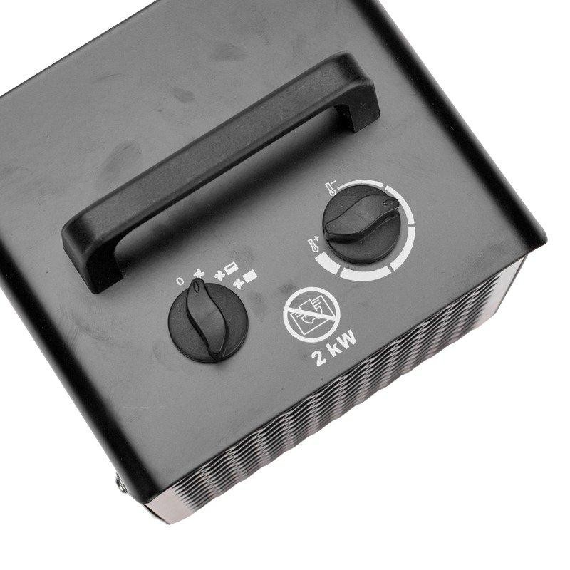             Жылу зеңбірегі, шаршы, PTC, 2 кВТ REXANT    