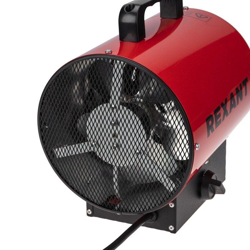             Жылу зеңбірегі, тік бұрышты тұғыр, 2 кВТ REXANT    