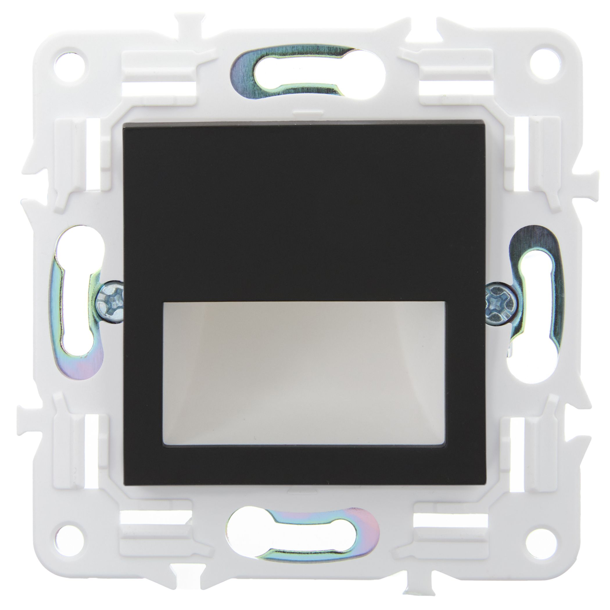             SKANDY Кіріктірілген жарықдиодты жарықтандыру SK-L01Bl қара IEK    