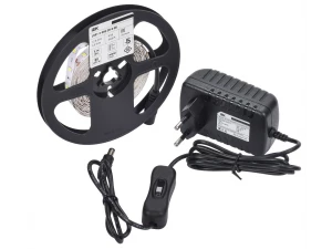 Комплект светодиодной подсветки 'Сделай сам' (лента LED 5м LSR-2835W60-4,8-IP20-12В + драйвер + выкл