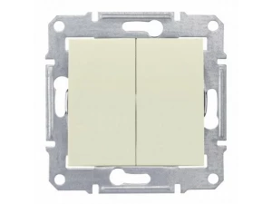 Переключатель 2кл, беж SDN0600147