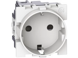 Розетка 2Р+Е 16А 250В белый LNOW /KW4141/