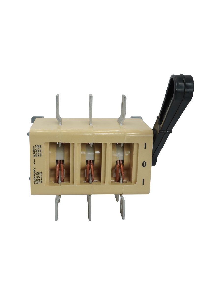             ВР32-35 А 70220-00 УХЛ3, 250А, алынбайтын, бүйірлі тұтқа, 3 қалыпты, 1 бағытты IP00  (ЭТ) (Қытай)    