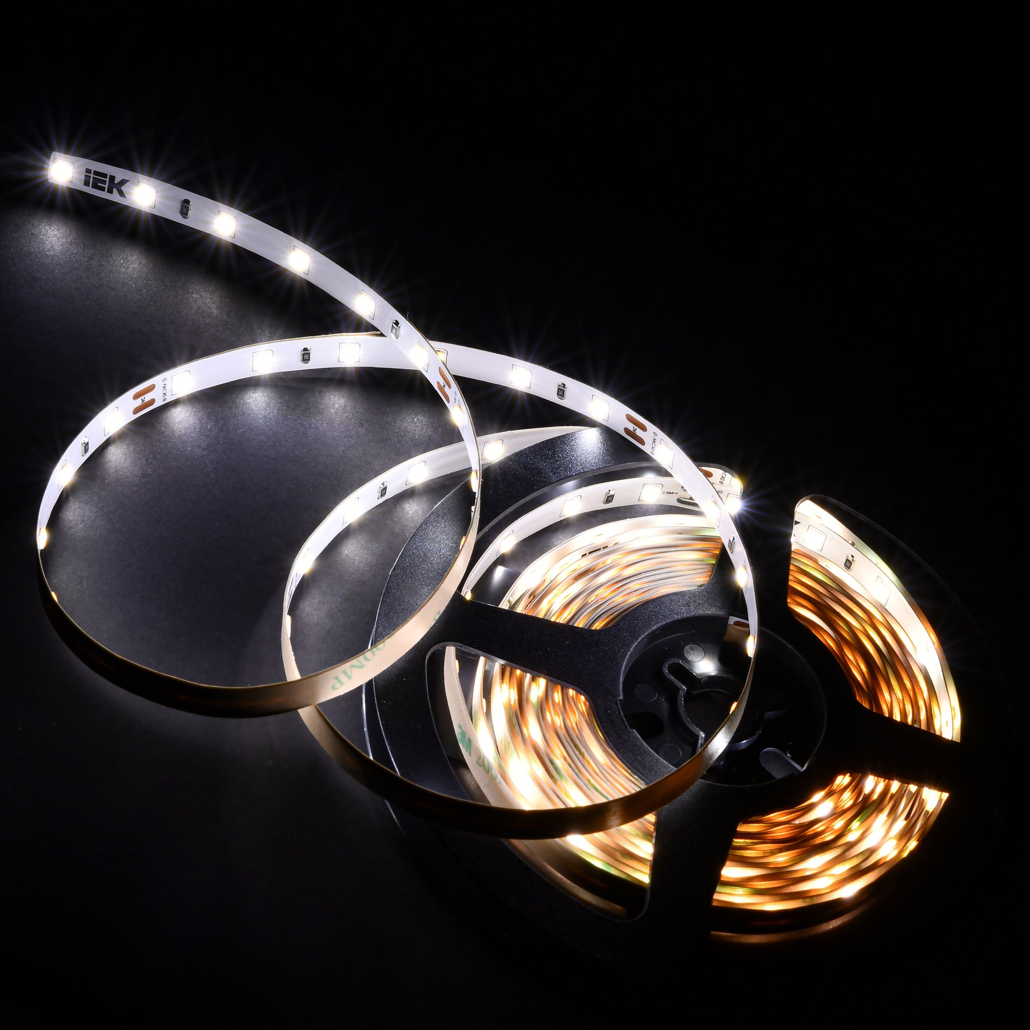             Жарықдиодты таспа 5м LSR-2835WW60-6-IP20-24В IEK    