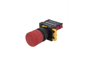 ВК22-ES442-65У1, красный, 1НЗ, гриб с фиксацией 30мм, d22мм, IP65  (ЭТ)