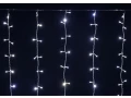 Гирлянда шымылдық 1,5х1,5м 160 жарықдиод, ақ жарық IP20 селдір бау 3м 230В транзит IEK