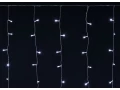 Гирлянда шымылдық 2х2м 240 жарықдиод, ақ жарық IP44 селдір бау 3м 230В транзит IEK