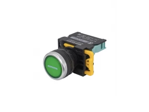 ВК22-EA3311-65У1, зелёный, с символом 'I', 1НО, цилиндр, d22мм, IP65  (ЭТ)