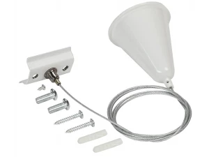 Комплект подвеса для шинопровода с тросом 1,5м белый IEK
