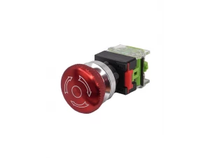 ВК30-М11TSC/R/P, красный, 1НО+1НЗ, гриб с фиксацией 40мм, d30мм, IP65  (ЭТ)