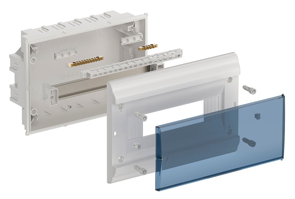             PRIME Пластикалық корпус ЩРВ-П-12 модульдері кіріктірілген ақ IP41 IEK    