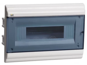 PRIME Корпус пластиковый ЩРВ-П-12 модулей встраиваемый белый IP41 IEK