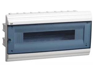 PRIME Корпус пластиковый ЩРВ-П-18 модулей встраиваемый белый IP41 IEK